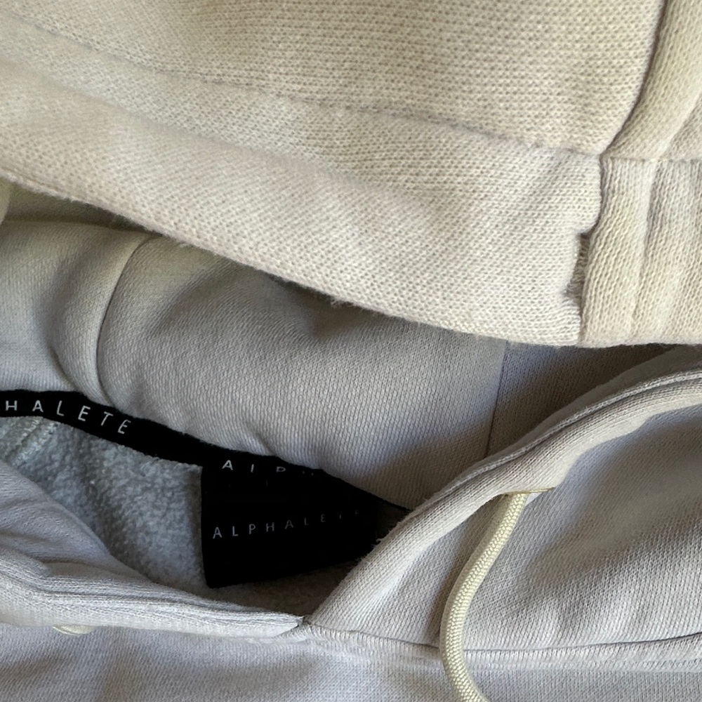 Alphalete Light Gray Hoodie - Picture 5 of 5
